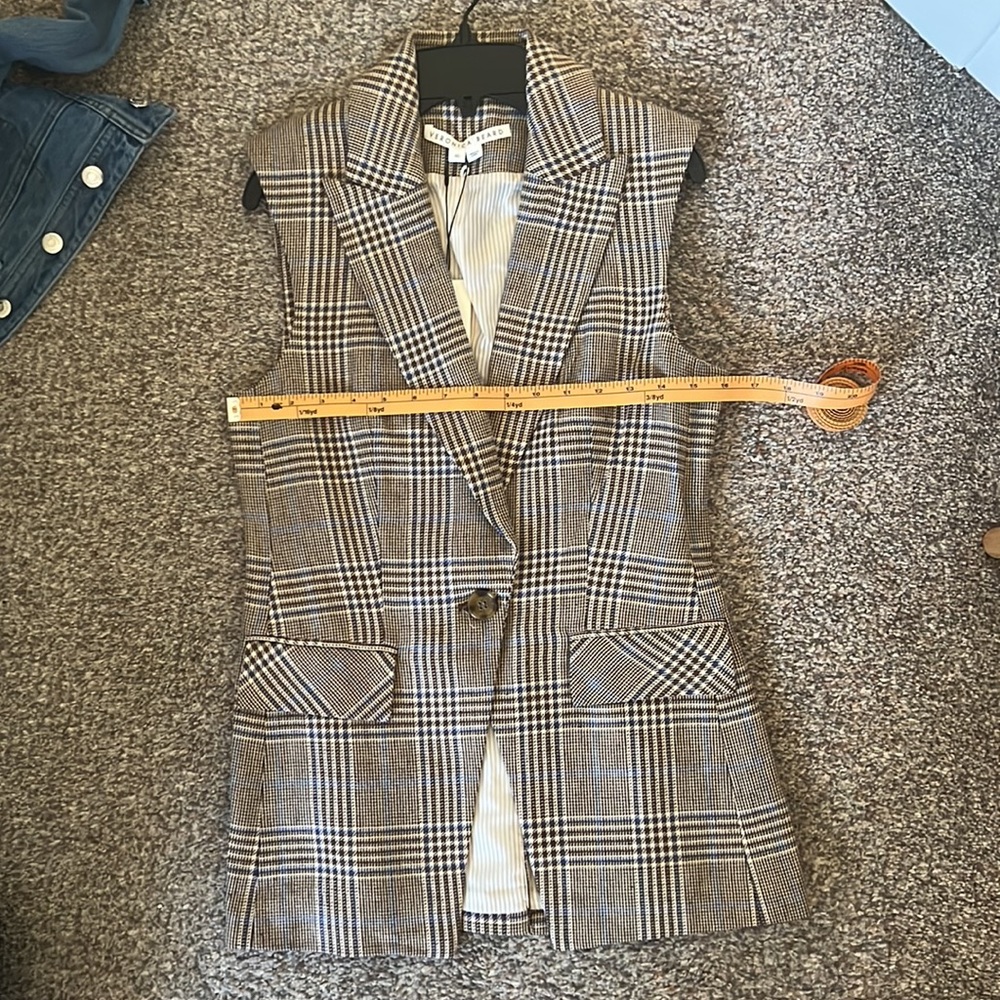 NWT Veronica Beard Keaton Combo
Dickey Jacket Blazer Vest 3 in 1 S $898 Sz XS - Picture 13 of 16